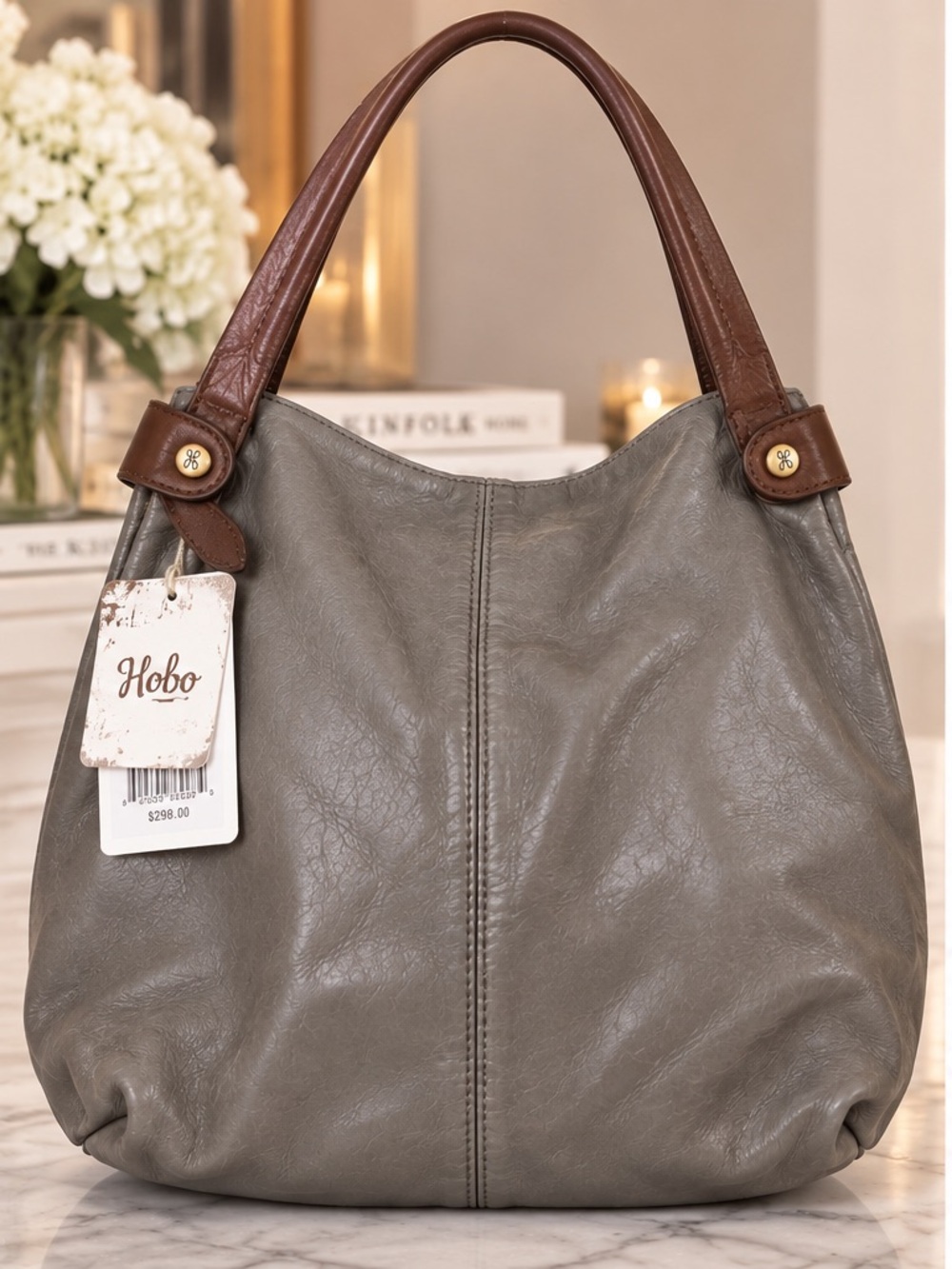 Hobo International EEGY Shadow Genuine Leather Shoulder Bag $298